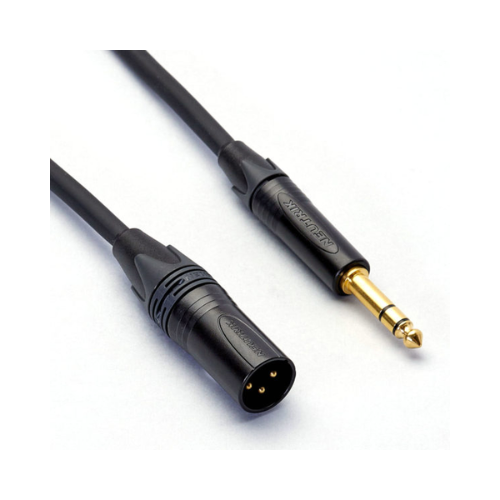 Bespeco - AHSMM - XLRM to JKM TRS Loudspeaker cable