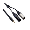 Bespeco EAGLE PRO 2 RCA إلى 2 XLR كابل صوت ذكر