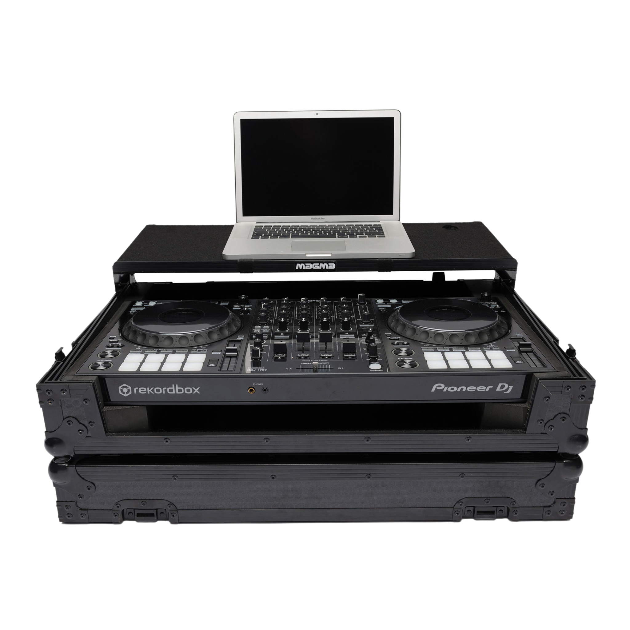 محطة عمل MAGMA DJ-Controller لـ Pioneer DJ DDJ-1000 ، أسود