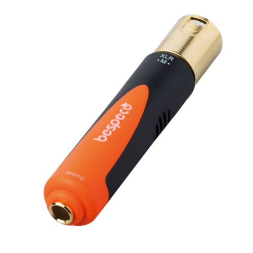 Bespeco SLAD125 - JK Female to XLR Male Adapter