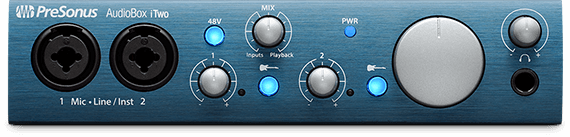 حزمة برنامج PreSonus AudioBox iTwo Studio