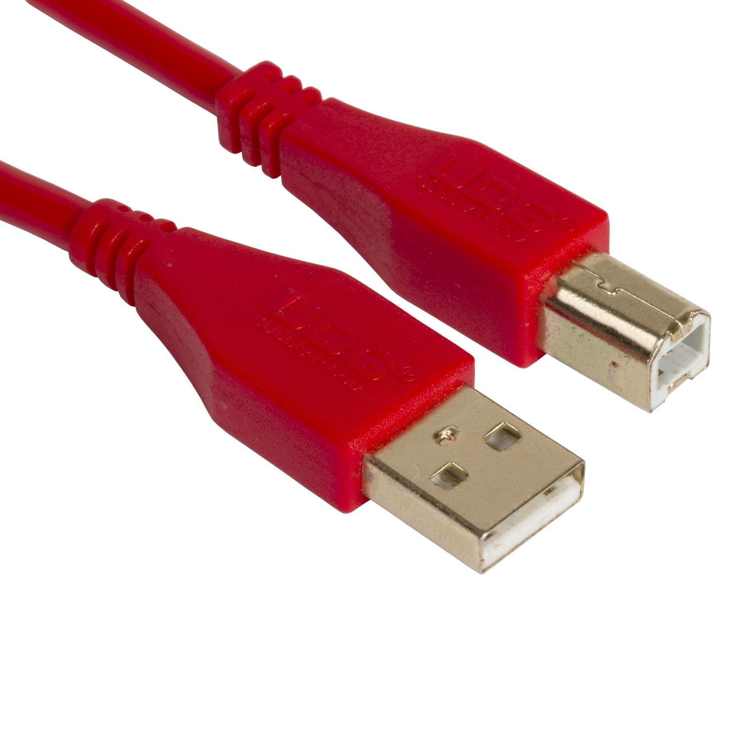 U95002RD - UDG Ultimate Audio Cable USB 2.0 A-B Red Straight 2m