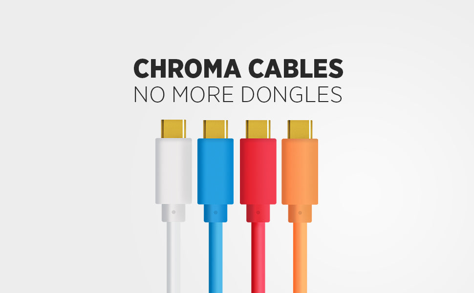 DJTT Chroma Cables USB-C إلى USB-B
